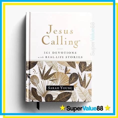Jesus Calling Devotional Book Hardcover By Sarah Young 365 Devotions