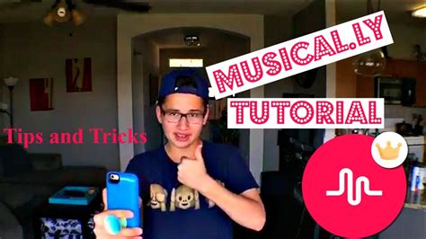 musical ly tutorial tips and tricks anthony minajj youtube