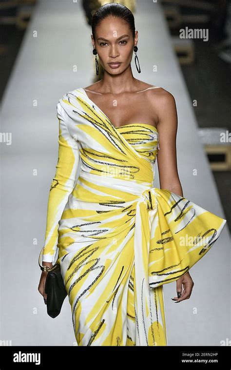 Joan Smalls Walks On The Runway During The Moschino Fashion Show During