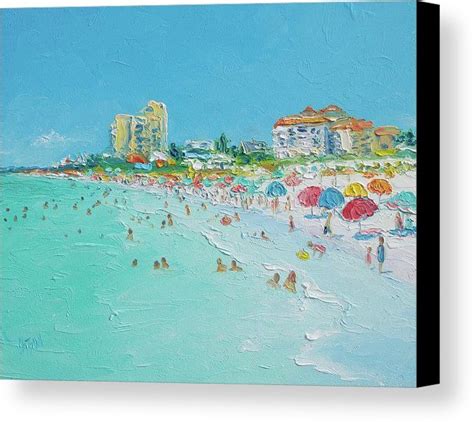 Clearwater Beach Florida Canvas Print Canvas Art By Jan Matson