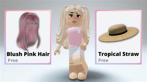 New Free Hair And Items Coming To Roblox 😍💖 Youtube
