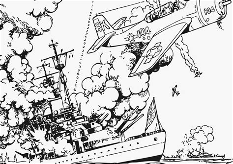 Coloring pages of military, civil airplanes for boys. World War 2 Coloring Pages Tanks In 13610 Nest (With ...