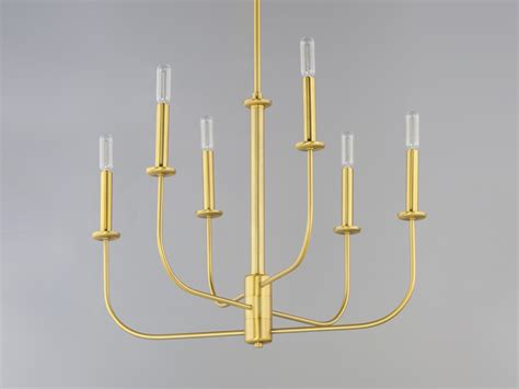 Wesley 6 Light Chandelier Chandelier Maxim Lighting