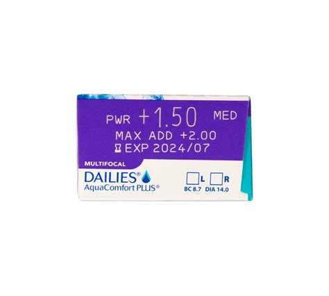 Dailies Aquacomfort Plus Multifocal Contact Lenses Alcon Clearly