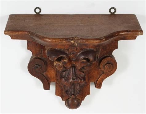 Pair Of Vintage Wood Wall Shelves For Sale At 1stdibs