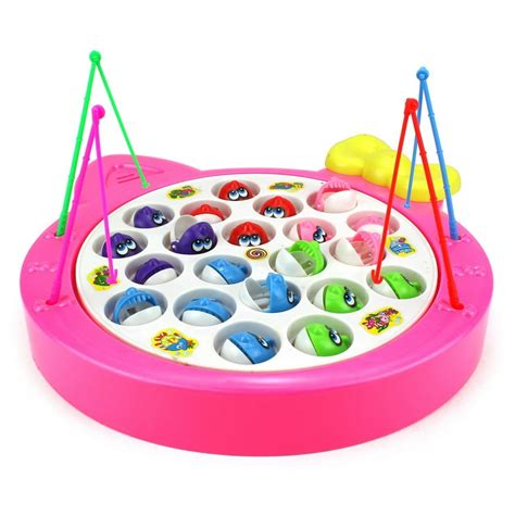 Fishing Diary Game For Children Battery Operated Rotating Novelty Toy