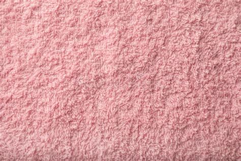 Pink Terry Cloth Texture As Background Stock Image Image Of Design
