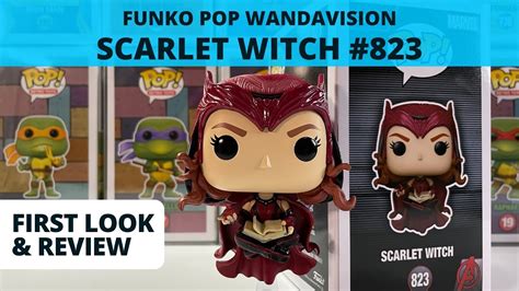 Scarlet Witch Funko Pop From Wandavision Unboxing And Review Scarlet