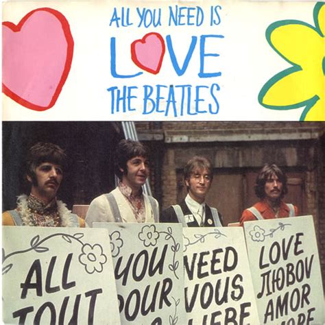 The Beatles All You Need Is Love 20th Anniversary Uk 7