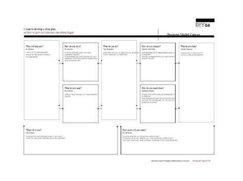 40 Business Model Canvas Templates In Pdf And Doc
