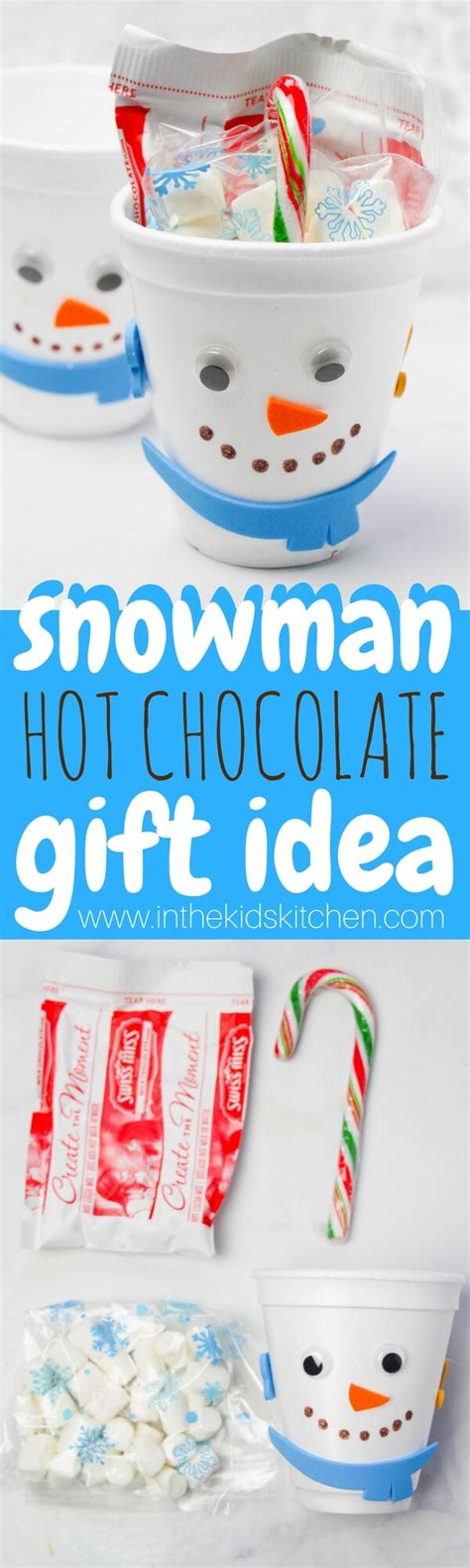 Snowman Hot Chocolate T Set For Kids In The Kids Kitchen