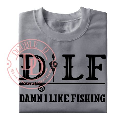 DILF Dude I Love Fishing DILF Damn I Love Fishing SVG Pdf Etsy