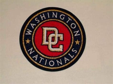 Washington Nationals 2005 Away Logo Official Sleeve Patch Mlb Licensed