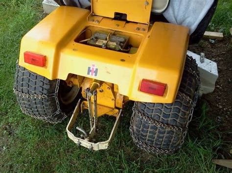 Ih Cub Cadet Wide Frame Brinly Hitch Garden Tractor Forums