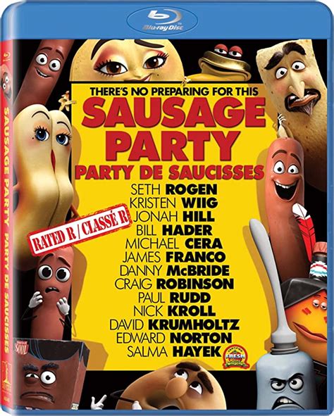 Sausage Party Blu Ray Bilingual Amazon Ca Seth Rogen Kristen Wiig Jonah Hill Seth Rogen