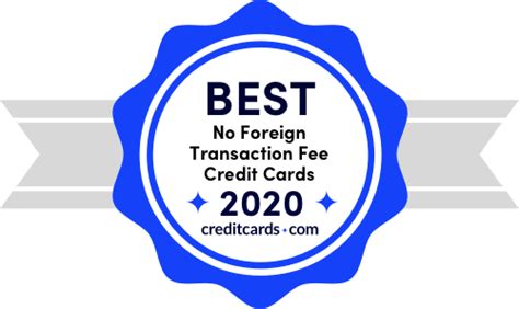 Best No Foreign Transaction Fee Credit Cards Of December 2020