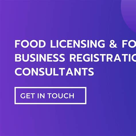 Food Business Licensing And Registration Consultants Mumbai