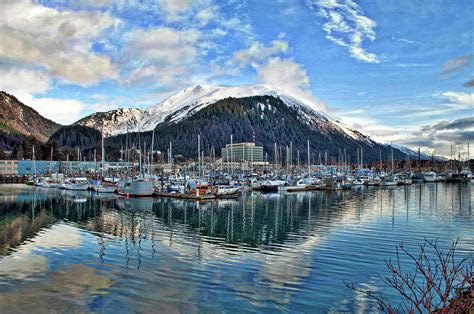 Harris Harbor Hdr Photograph By Cathy Mahnke Fine Art America