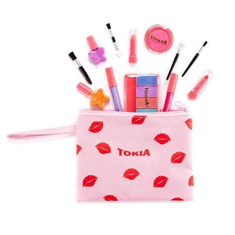 Tokia Kids Makeup Kit For Girl Washable Non Toxic Little