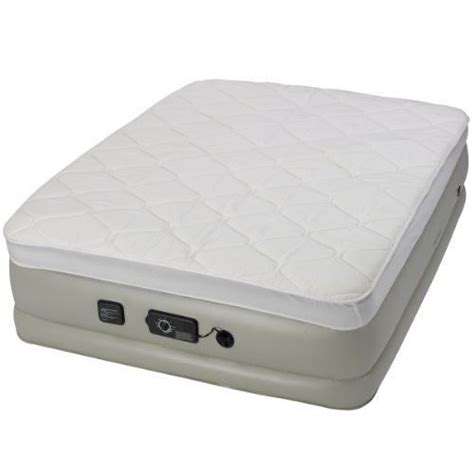 Seriously, this air mattress is never, ever going to go flat on you! Pillow Top Air Mattress Queen Size Never Flat Pump ...