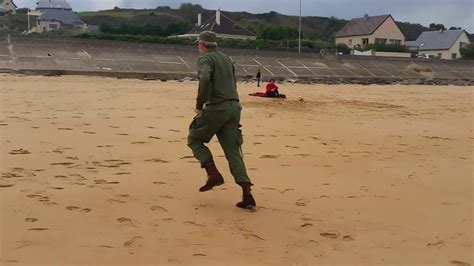 Running Omaha Beach In Normandy France 2017 Youtube