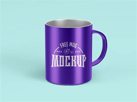 Free Metallic Mug Mockup Free Mug Mockup Psd Set With 4 Different