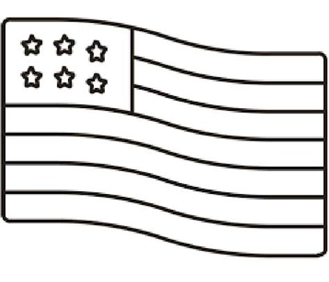 25 Desenhos da Bandeira dos Estados Unidos da América para Colorir