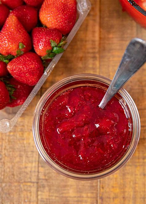 All you need for this simple recipe is fresh strawberries, lemons, butter, and jam jars. Easy Strawberry Jam (No Pectin) Recipe - Best Cheap Recipes