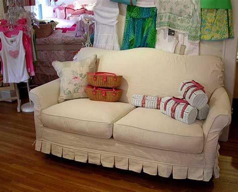 Country Cottage Furniture Shabby Chic Overstuffed Floral Sofa Cool