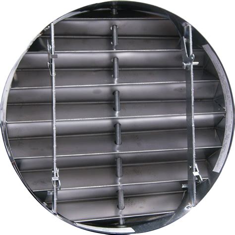 1½ Hour Rated True Round Curtain Fire Damper Phillips