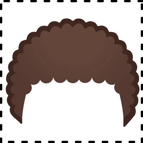 Curly Hair Emoji Clipart Free Download Transparent Png Creazilla