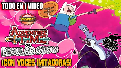 Videocomic Hora De Aventura ⚔️ Un Show Más Mega Crossover 🤜 Pelicula Completa Con Voces 🤛