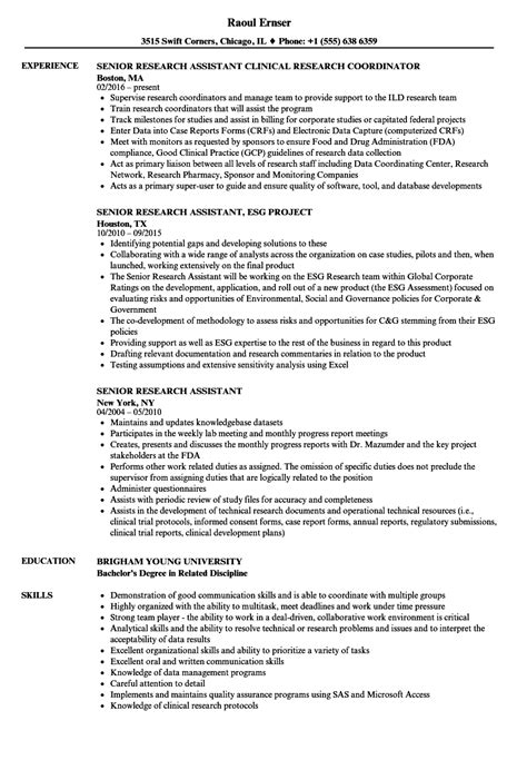 What they're dying to know, though, is. Research Assistant Resume Template | louiesportsmouth.com