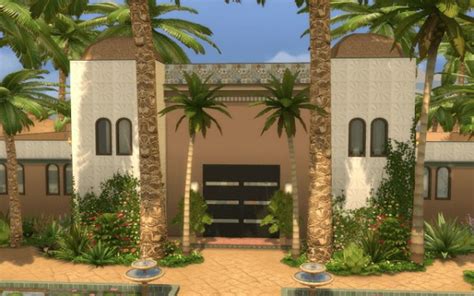 Rabiere Immo Sims Palais Morocco • Sims 4 Downloads