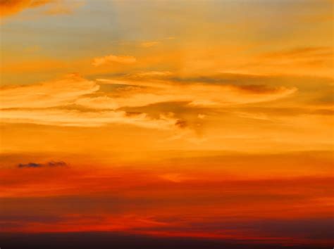 Orange Sunset Sky Stock Photos Pictures And Royalty Free Images Istock