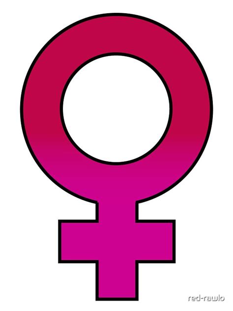 Female Sex Symbol Stickers By Red Rawlo Redbubble