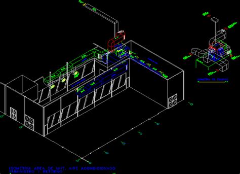Isometric System Air Conditioning Dwg Block For Autocad • Designs Cad