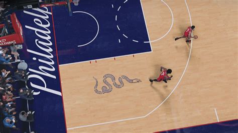 Philadelphia 76ers national tv snake logo. Team Rakker 2K MODS: Philadelphia 76ers National TV Snake Logo