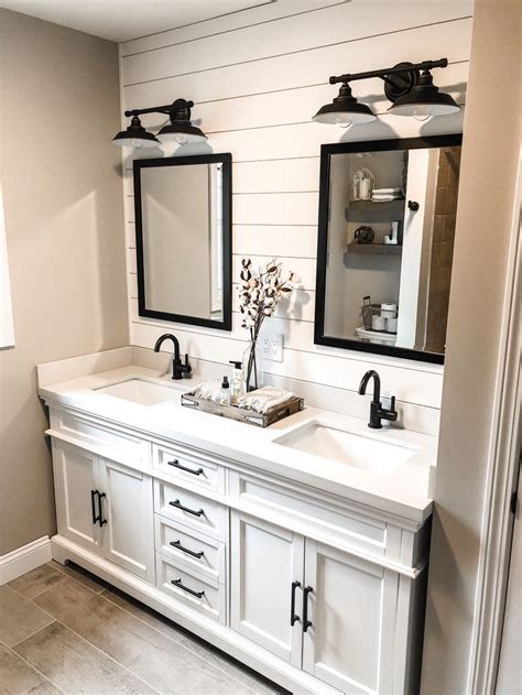 Modern Farmhouse Bathroom Remodel Happily Ever Asquith In 2020