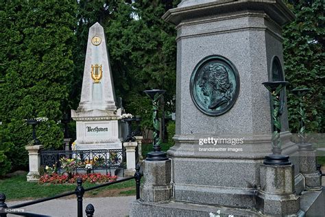 Wolfgang Amadeus Mozarts Memorial And Beethovens Grave Of Honor In