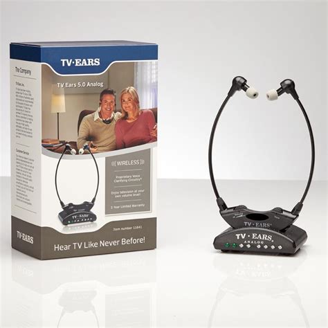 Tv Ears Original Wireless Headsets System Tv Hearing Aid