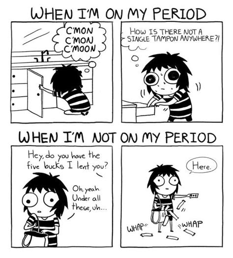 Painfully Hilarious Comics About Periods That Only Women Will Understand Funny Girl Meme