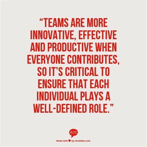 “teams Are More Innovative Effective And Productive When Everyone
