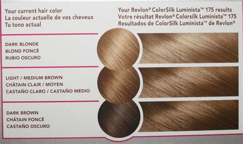 Revlon Blonde Hair Color Chart
