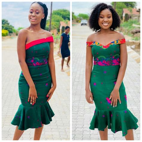 If you want to explore and express your ethnicity with style and showcase it traditionally, look no further than the immense range of african traditional dresses and skirts options available for you at alibaba.com. Bridesmaids In Green Uniform Tsonga Inspired Mermaid ...