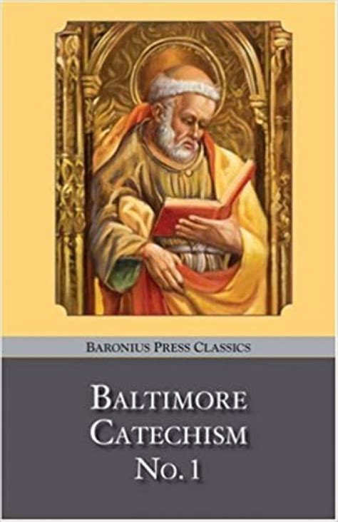 Baltimore Catechism No1 Latin Mass Society
