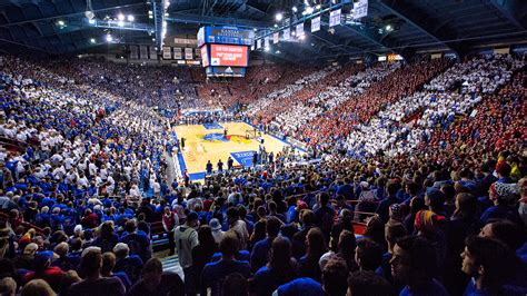Kansas Basketball Arena Ranking The Top Game Atmosphere Arenas In