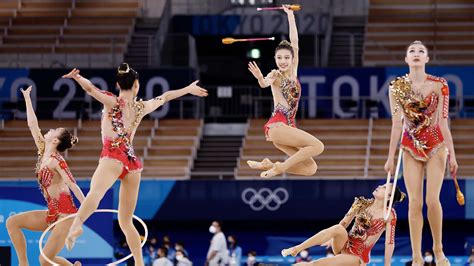 Best Moments From Rhythmic Gymnastics Nbc Olympics