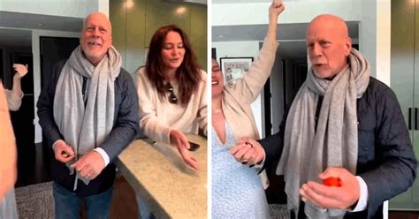 Breaking Bruce Willis Seen Speaking Publicly For The First Time Since