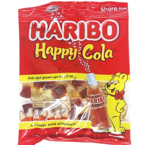 Haribo Happy Cola Gummy Candy 5oz Bag Mypanier